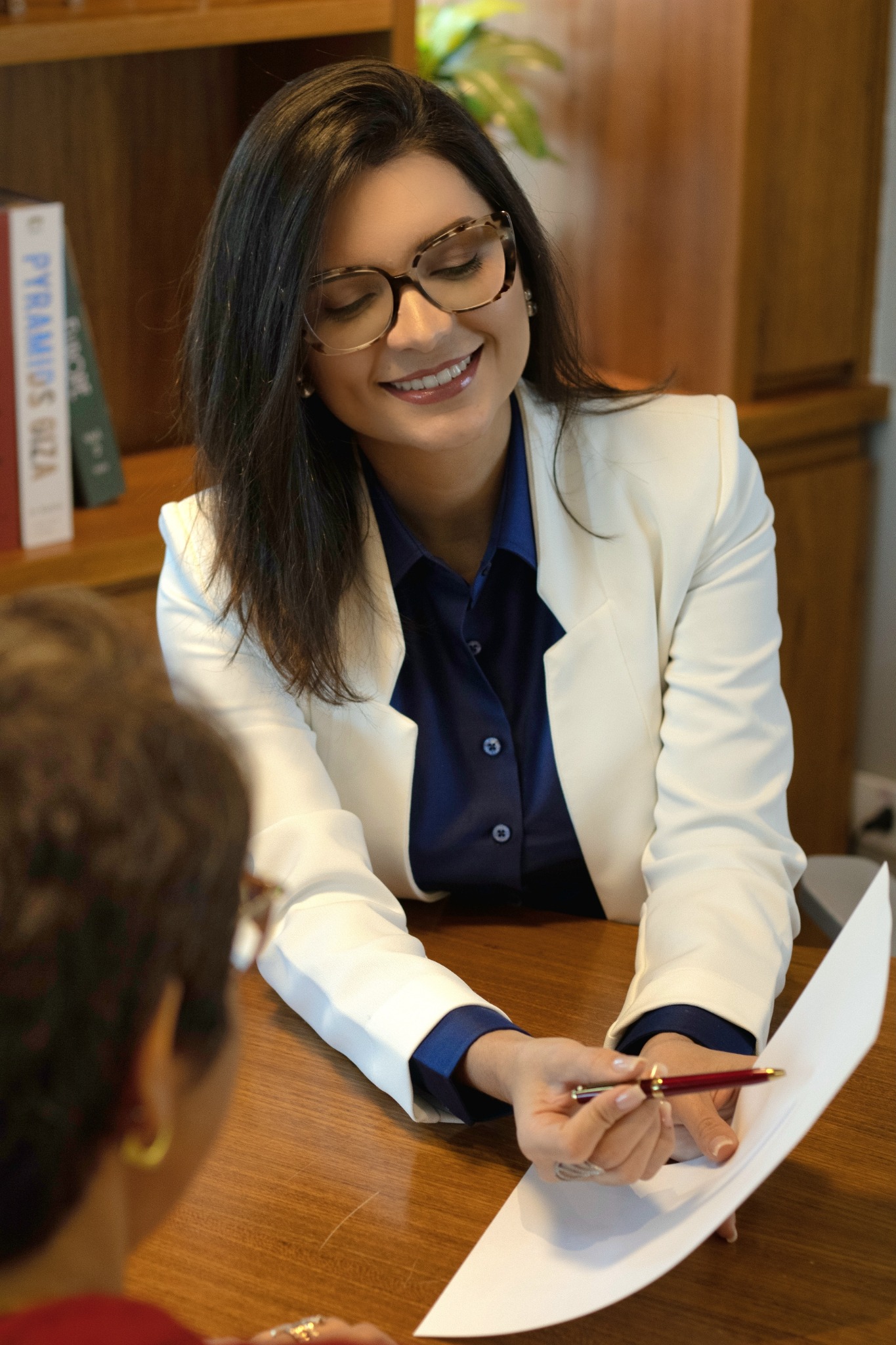 Dra. Marina Maia em atendimento